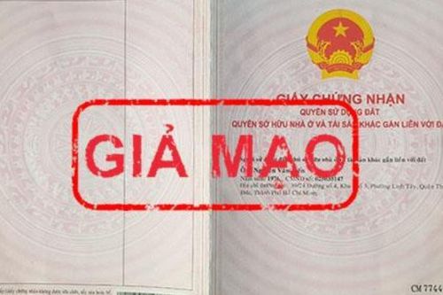 Thêm một dự án đất nền 'ma', làm giả sổ đỏ ở quận 12