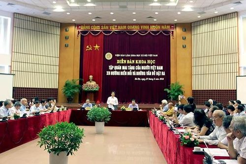 Tập quán mai táng của người Việt Nam - Xu hướng biến đổi và những vấn đề đặt ra