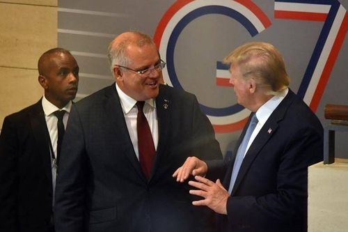 Bên lề G7, lãnh đạo Mỹ, Australia thảo luận về vấn đề Iran, Triều Tiên