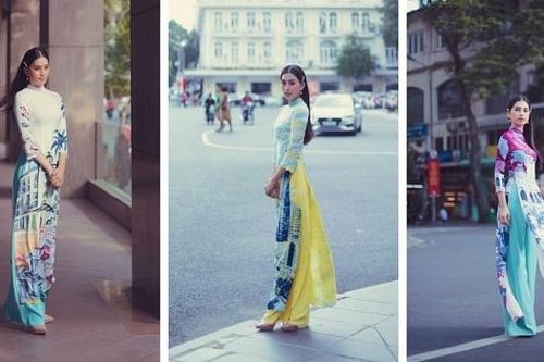 Hoa hậu Tiểu Vy thanh lịch với Bộ sưu tập áo dài 'Sài Gòn ơi!' mừng Quốc khánh 2/9