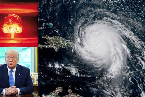 Ông Trump phủ nhận có ý tưởng dùng bom hạt nhân chống bão