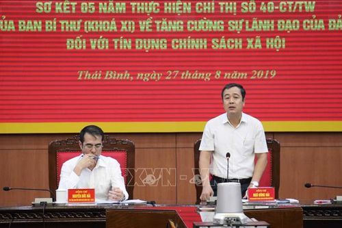 Tín dụng chính sách xã hội là công cụ ngăn chặn tín dụng đen