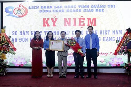 Công đoàn Giáo dục Quảng Trị: Đổi mới, nâng cao chất lượng hoạt động