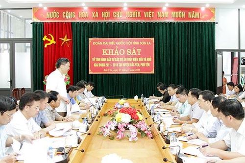 Đoàn Đại biểu Quốc hội tỉnh Sơn La: Khảo sát tình hình đầu tư các dự án thủy điện vừa và nhỏ giai đoạn 2011-2018