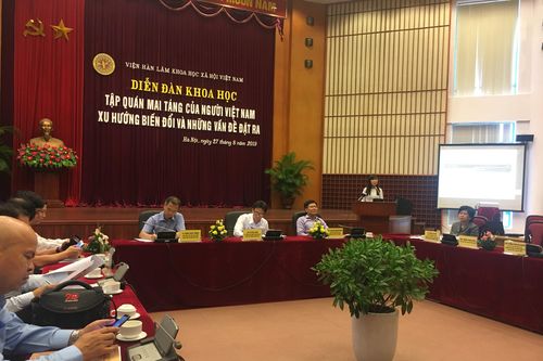 Xu thế hỏa táng của người Việt