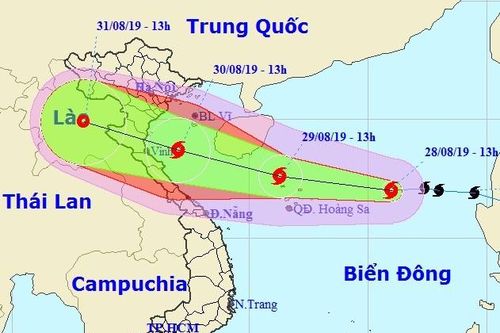 Tin bão số 4; cảnh báo mưa lớn, lũ quét, sạt lở đất