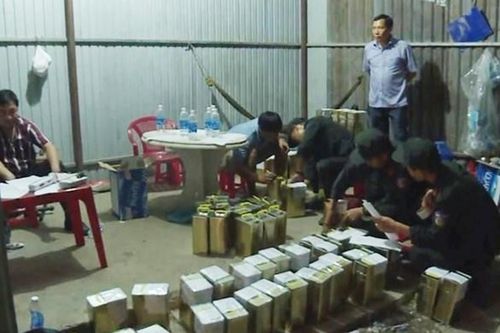 Bắt đối tượng vận chuyển và pha chế xăng giả của đại gia Trịnh Sướng