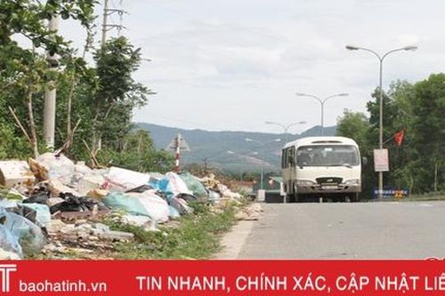 Hà Tĩnh: 107 điểm tập kết rác thải không đúng quy hoạch