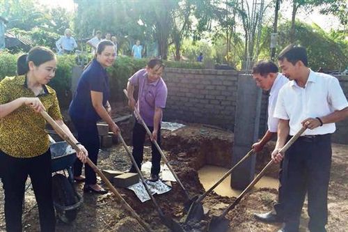 Khởi công xây dựng nhà tình nghĩa cho ông Lê Giáo