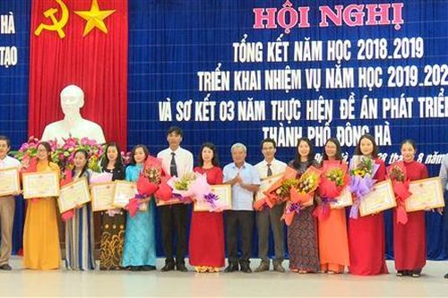 Thành phố Đông Hà triển khai nhiệm vụ năm học 2019 – 2020