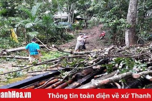 Huyện Quan Hóa: Không nghỉ lễ để ứng phó với bão số 4