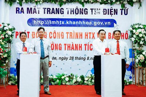 Ra mắt trang thông tin điện tử Liên minh Hợp tác xã tỉnh