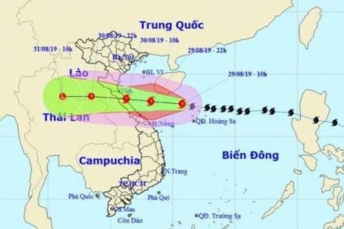 CÔNG ĐIỆN: Về ứng phó với cơn bão số 4