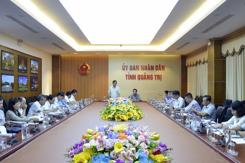 UBND tỉnh Quảng Trị xem xét đề xuất dự án đầu tư về du lịch tại Khu du lịch Cửa Tùng