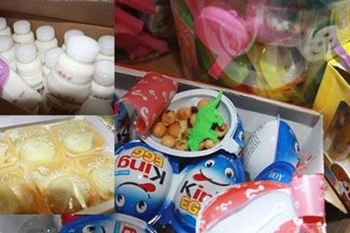 Bánh kẹo không nguồn gốc theo xe tải vào Thủ đô