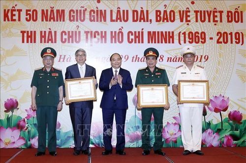Tổng kết 50 năm gìn giữ lâu dài, bảo vệ tuyệt đối an toàn thi hài Chủ tịch Hồ Chí Minh
