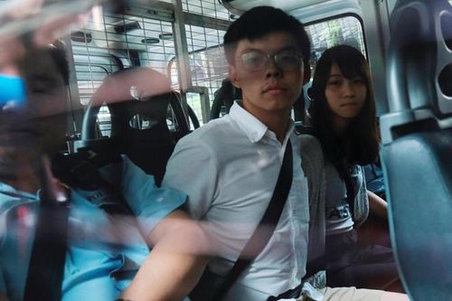 Joshua Wong, Agnes Chow được bảo lãnh tại ngoại ở HK