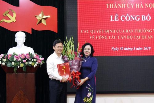 Ông Hà Minh Hải giữ chức Bí thư Quận ủy Đống Đa