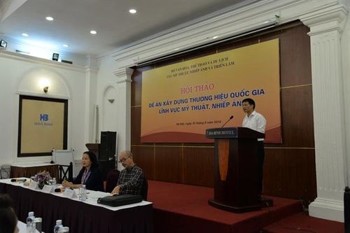 Mày mò xây dựng thương hiệu quốc gia về mỹ thuật, nhiếp ảnh
