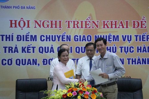 Đà Nẵng thí điểm tiếp nhận, trả kết quả TTHC qua bưu điện