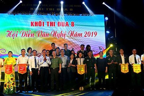 TAND TP Hồ Chí Minh tổ chức hội diễn văn nghệ mừng kỷ niệm 50 năm thực hiện Di chúc của Bác