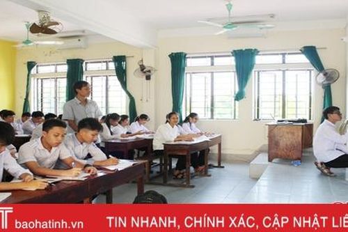 Hà Tĩnh giao chỉ tiêu biệt phái 55 giáo viên THPT năm 2019