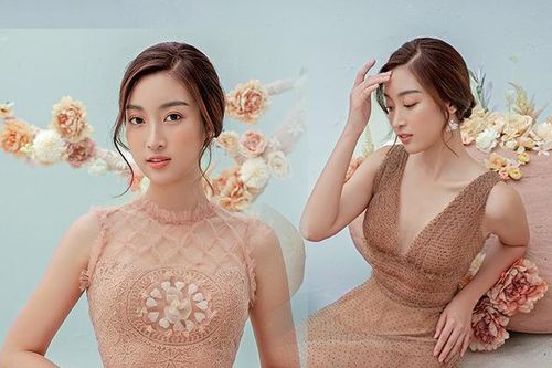 Đỗ Mỹ Linh nửa kín nửa hở với váy xuyên thấu, fan mải mê ngắm chẳng thể rời mắt