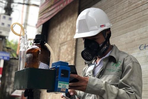 Phân tích chất lượng không khí sau vụ cháy khủng khiếp tại công ty phích nước Rạng Đông cho kết quả ở mức bình thường