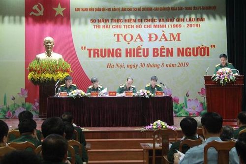 50 nămthực hiện Di chúc và giữ gìn, bảo vệ thi hài Chủ tịch Hồ Chí Minh