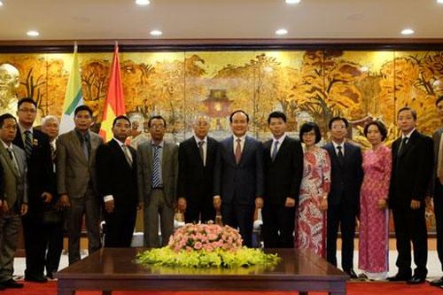 Vùng Yangon (Myanmar) mong muốn học hỏi kinh nghiệm phát triển của Hà Nội