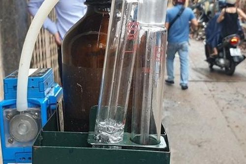Quan trắc không khí, đo mức độ độc hại ở khu vực Nhà máy Rạng Đông