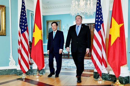 Ngoại trưởng Mỹ gửi lời chúc mừng Quốc khánh Việt Nam