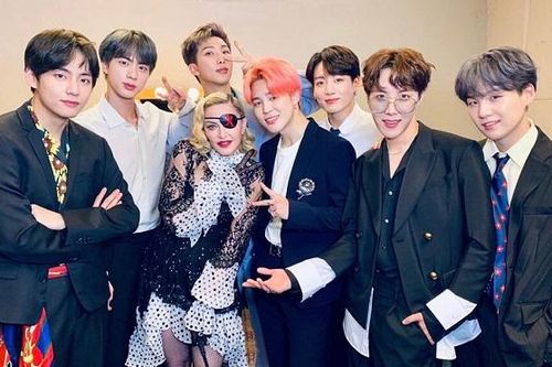 Khi BTS tỏ ra lo lắng ở BBMAs, Madonna đã chia sẻ kinh nghiệm ấm lòng thế này