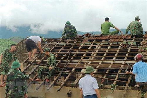 Tập trung khắc phục hậu quả bão số 4