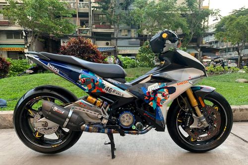 Yamaha Exciter 150 lục quý 1 ở SG biến hình thành xe 'phân khối lớn'