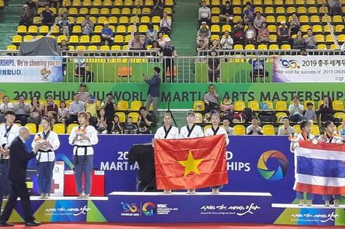 Taekwondo Việt Nam vô địch Đại hội Võ thuật thế giới