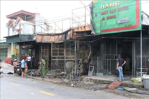 Cháy nhà ở Hải Dương, mẹ cùng con gái 1 tuổi thiệt mạng