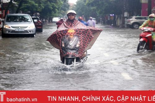Hà Tĩnh có thể mưa đến 400mm trong những ngày tới