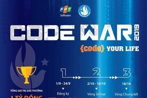 Chính thức khởi động Cuộc thi lập trình 'Code War' năm 2019