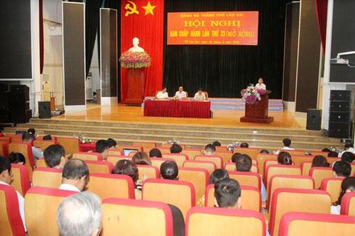 Đảng bộ thành phố Lào Cai:Tiếp nhận 42 tổ chức cơ sở đảng doanh nghiệp