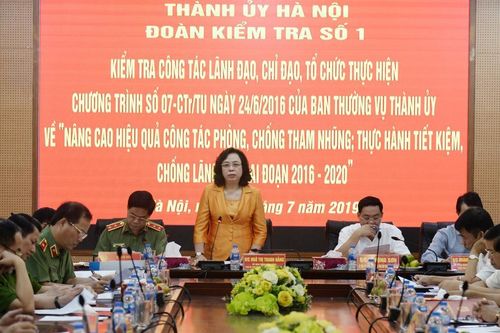 Tiếp tục đẩy mạnh công tác phòng, chống tham nhũng, thực hành tiết kiệm, chống lãng phí