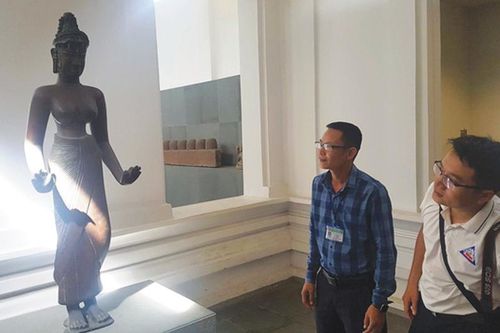 Về hai mẫu hiện vật 'gắn liền' với Bảo vật quốc gia Tượng Bồ tát Tara: Vì sao 'Châu vẫn chưa về Hợp Phố'?