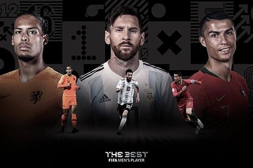 Ronaldo, Messi và Van Dijk lọt vào danh sách đề cử The Best 2019