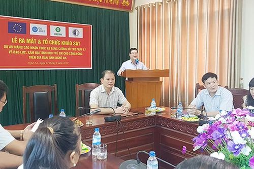Ra mắt dự án tăng cường hỗ trợ pháp lý về bạo lực, xâm hại trẻ em