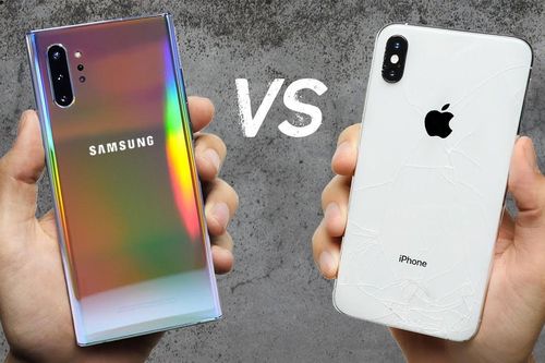Note 10+ đọ sức iPhone XS Max trong màn thử nghiệm thả rơi