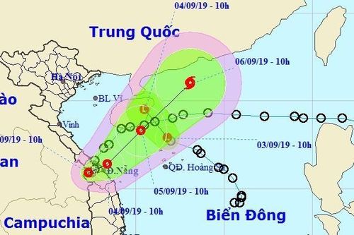 'Áp thấp nhiệt đới trên đất liền Trung Bộ có diễn biến dị thường'