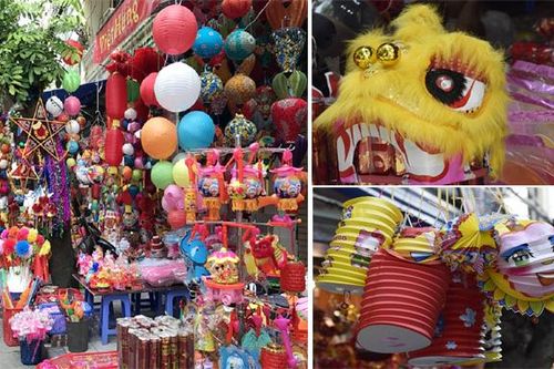 Hà Nội: Phố Hàng Mã nhộn nhịp 'sắc màu' trước Tết Trung thu
