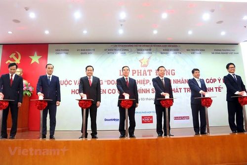 Phát động doanh nhân đóng góp ý kiến hoàn thiện chính sách kinh tế