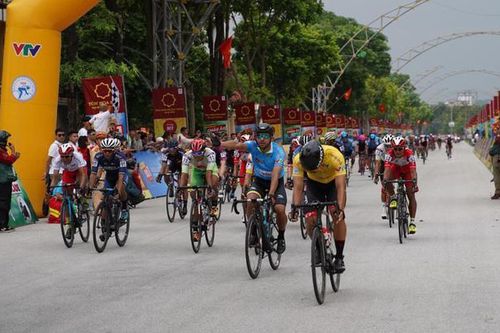 Parra Jordan về nhất chặng 3 Giải xe đạp quốc tế VTV Cúp Tôn Hoa Sen 2019