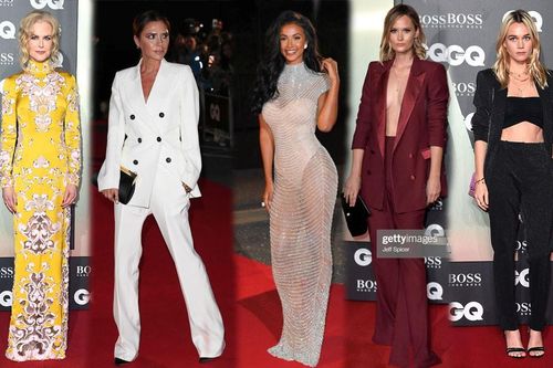 Victoria Beckham lạnh lùng cuốn hút, loạt sao nữ 'hở bạo' trên thảm đỏ GQ Awards
